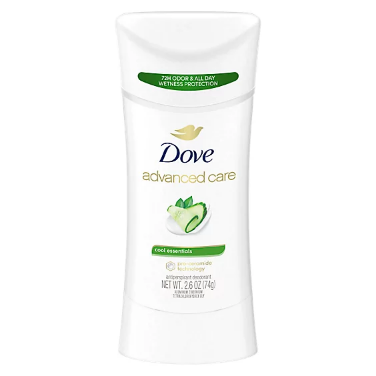 Dove Antiperspirant Deodorant With 48 Hour Protection Cool Essentials Deodorant For Women 2.6 Oz