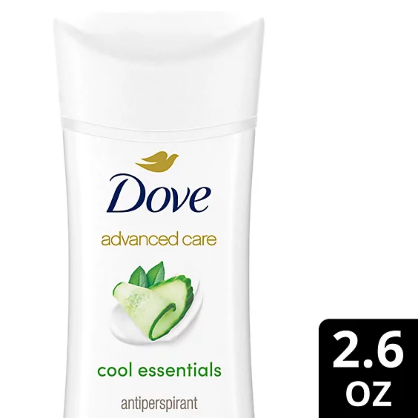 Dove Antiperspirant Deodorant With 48 Hour Protection Cool Essentials Deodorant For Women 2.6 Oz